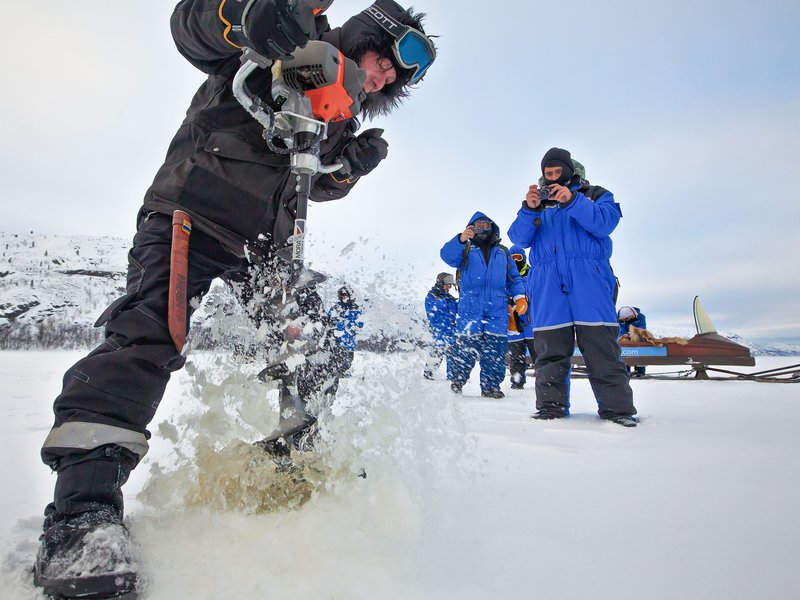 Experience the Thrill of Ice Fishing in the UK's Chilly Winter Months - overview